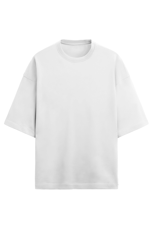 Oversized Terry T-shirt - Plain