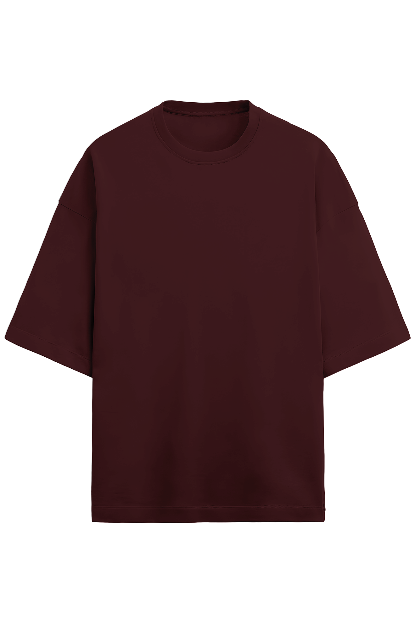 Oversized Terry T-shirt - Plain