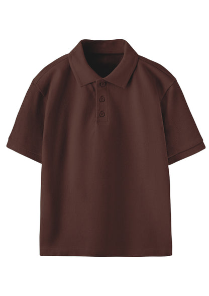 Solid Polo T-shirt