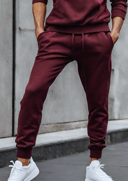 Sol Bardo- solbardo maroon jogger- unisex