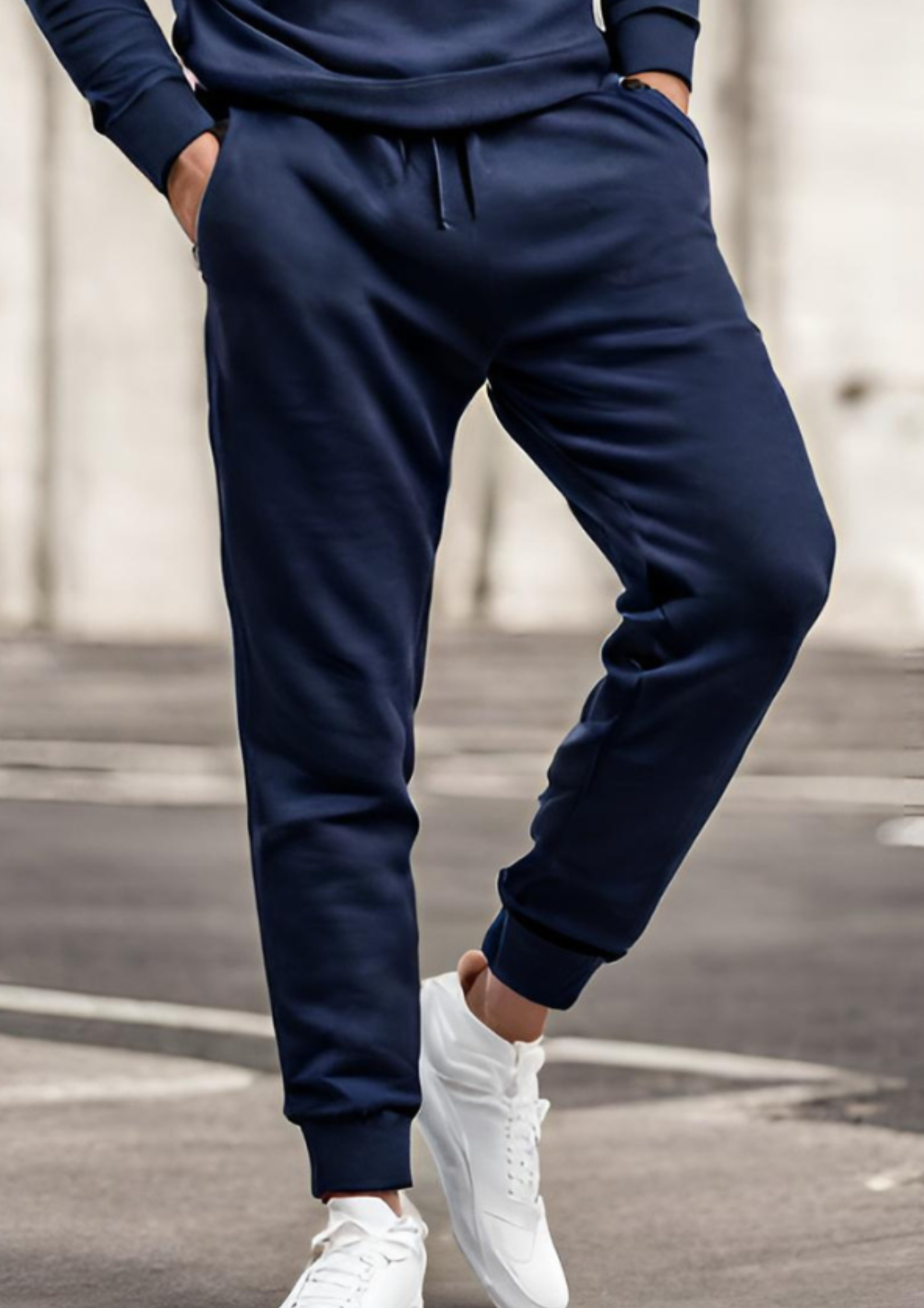 Sol Bardo- solbardo navy blue jogger - unisex